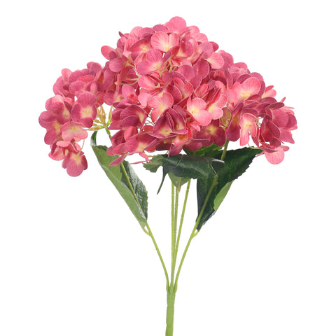 Natural 3D Hydrangea Flower
