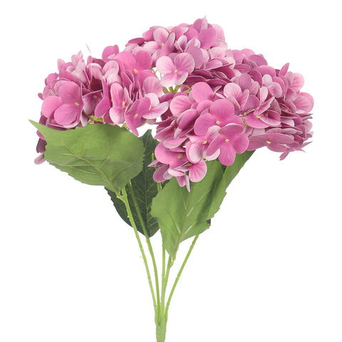 Natural 3D Hydrangea Flower
