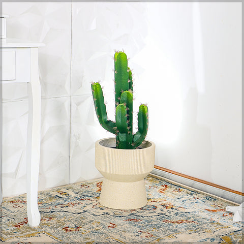 Nearly Natural Decorative Finger Cactus Plant