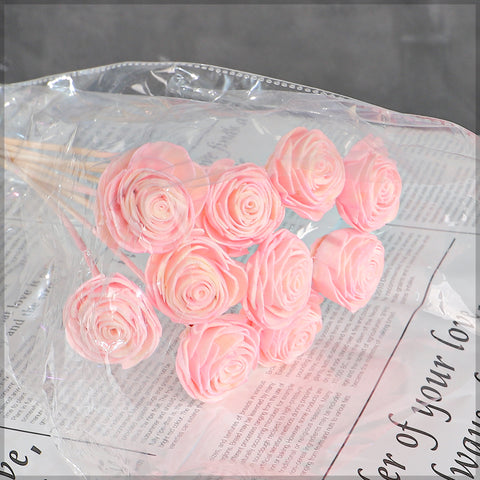decorative foam rose bunch