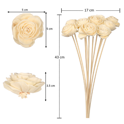 rose foam flowers