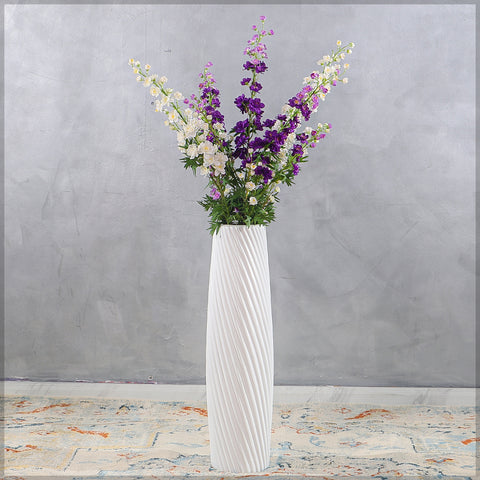 Decorative delphinium stem