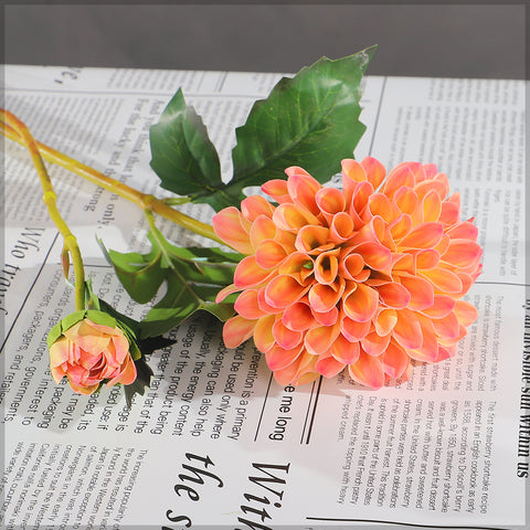 Decorative artificial dahlia