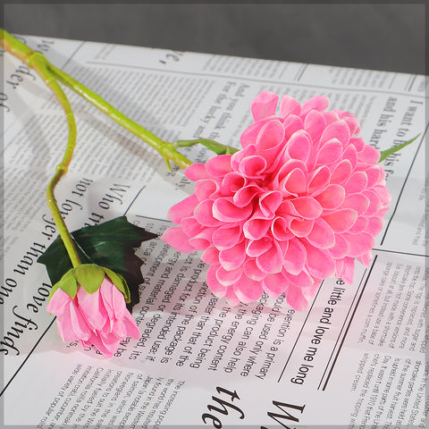 Artificial Dahlia Flower Head