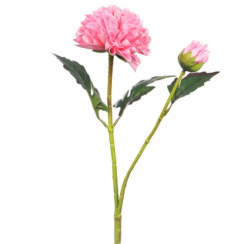Dahlia head faux flower