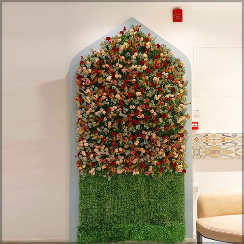 Modern Flower Wall Decoration for display purposes only (non-sale)