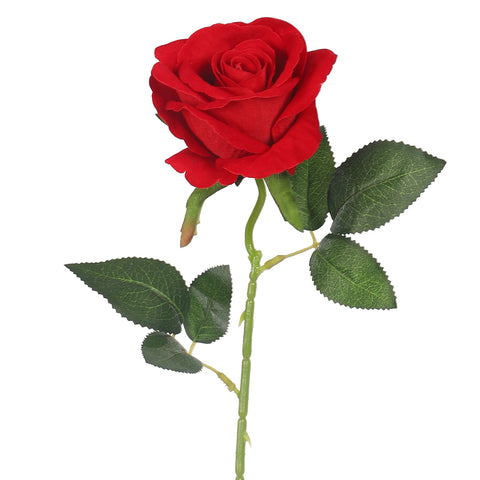 Single Stem Artificial Rose Flower