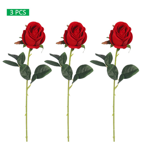 Artificial Rose Single Stem Flower