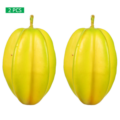 Plastic carambola fruit