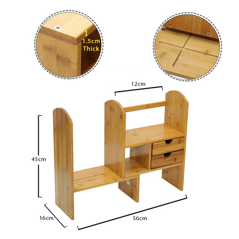 Bamboo shelf