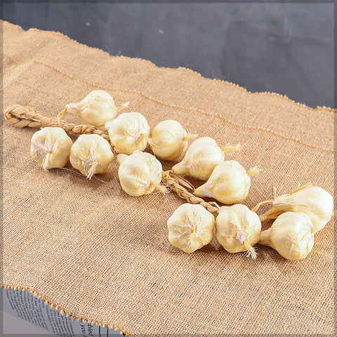 Artificial garlic decor