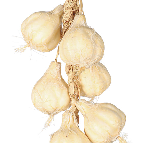 Decorative fake garlic