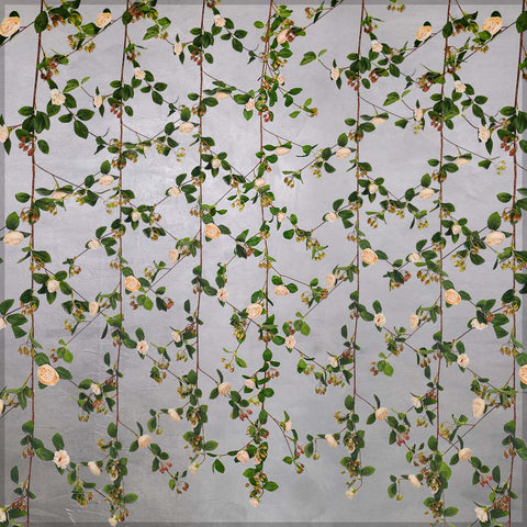 Artificial Hanging Rose Flower Single Vine