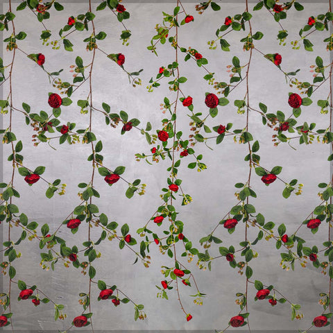 Artificial Hanging Rose Flower Single Vine