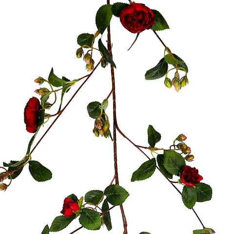 Artificial Hanging Rose Flower Single Vine