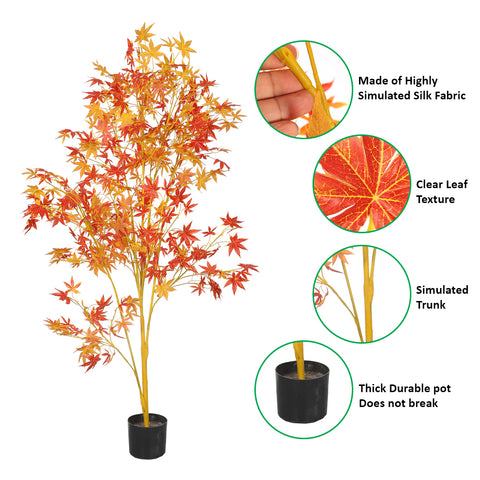 Realistic Artificial Maple Tree