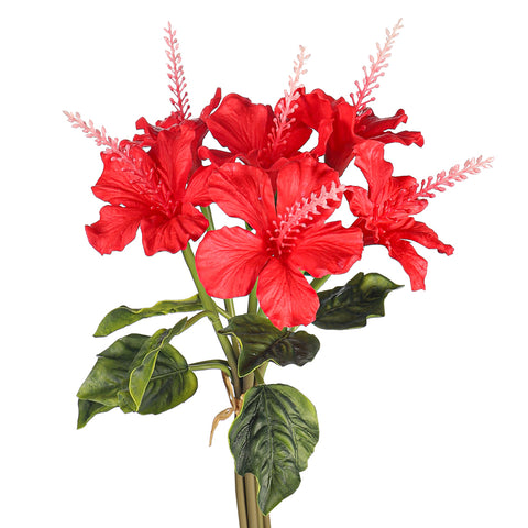 Hibiscus bloom faux
