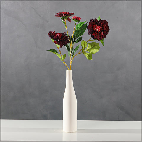 Artificial Dahlia Flower Bunch