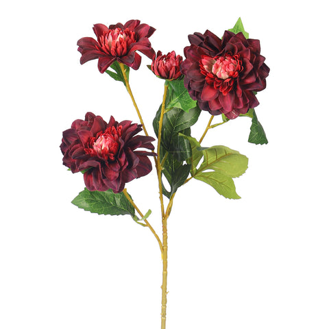 Artificial Dahlia Flower Bunch