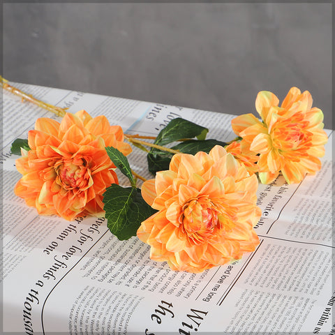 Dahlia flower bunch artificial