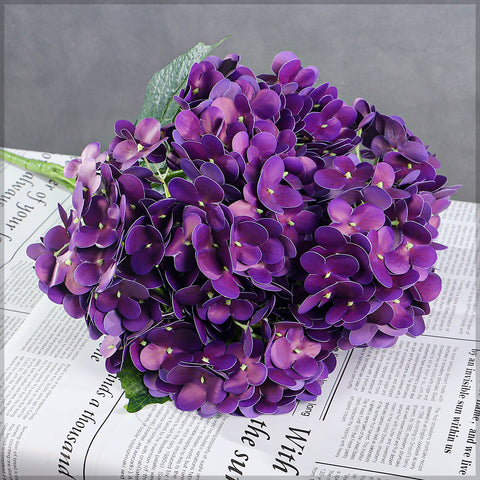 Natural 3D Hydrangea Flower