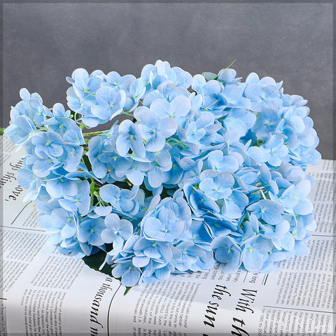 Natural 3D Hydrangea Flower