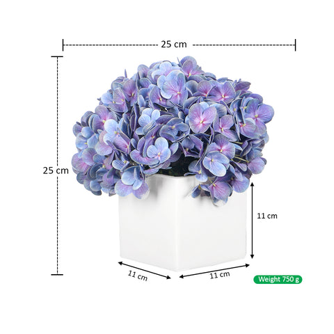 hydrangea flower vase