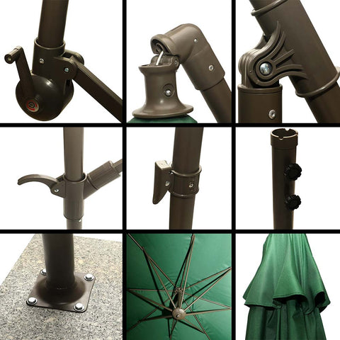 green umbrella