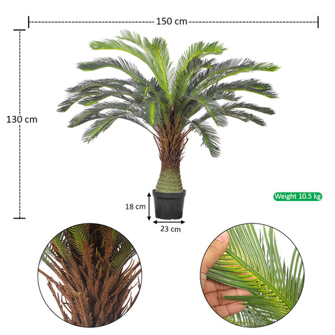 Faux cycas indoor plant