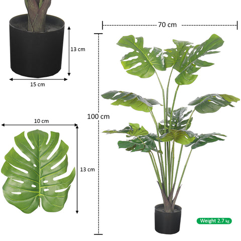 Faux Monstera
