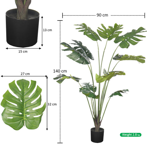 Faux Monstera Plant 140cm