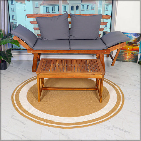 Step into sustainable style with our Jute Round Area Rug! Natural fiber carpet adding eco-friendly elegance to any room. Perfect for a cozy home update!