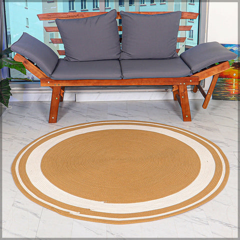 Step into sustainable style with our Jute Round Area Rug! Natural fiber carpet adding eco-friendly elegance to any room. Perfect for a cozy home update!