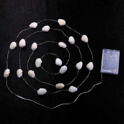 Coastal Christmas string lights