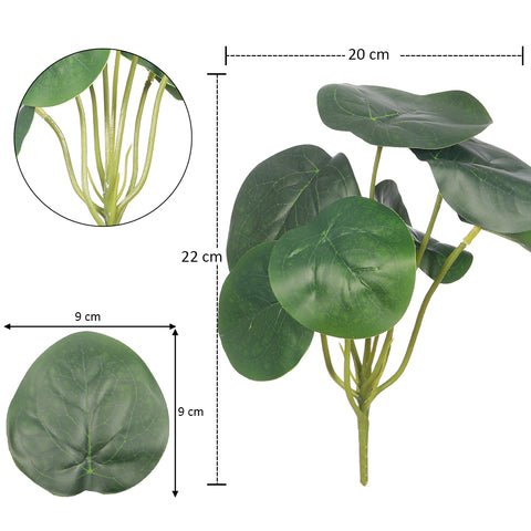 Faux plant leaves