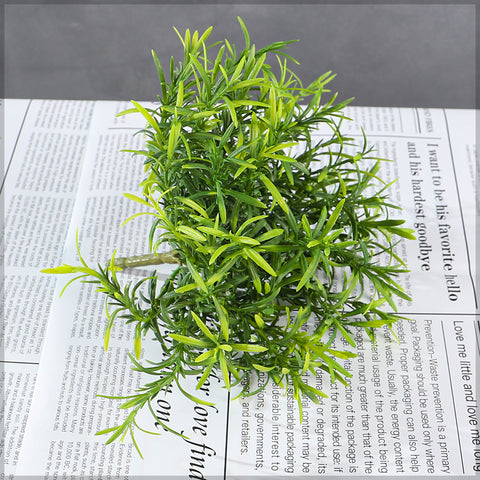 Fake rosemary plant