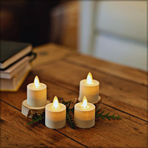 Battery powered tea lights
