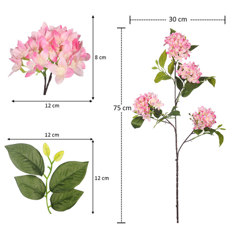 Artificial Lilac Flower Stem