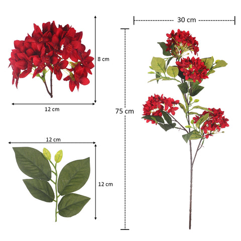 Artificial Lilac Flower Stem