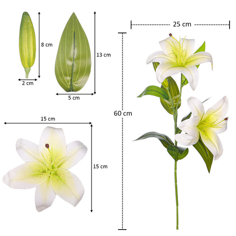realistic artificial lily flowers