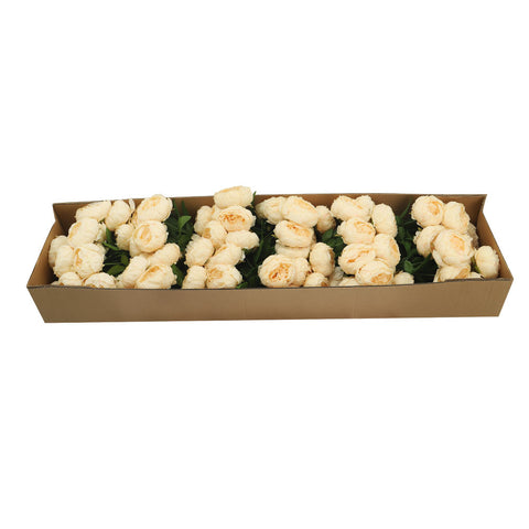 Artificial Silk Peony Flowers Single Bunch (without vase)