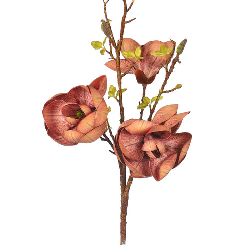 Silk magnolia flower