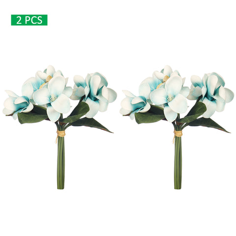 2-Packs Artificial Magnolia Flowers in Bunch (without vase)