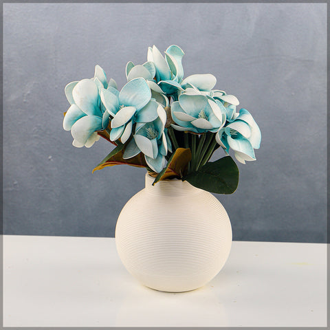 2-Packs Artificial Magnolia Flowers in Bunch (without vase)