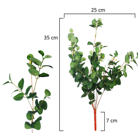 Artificial Mini Eucalyptus Single Bunch(withoutvase)