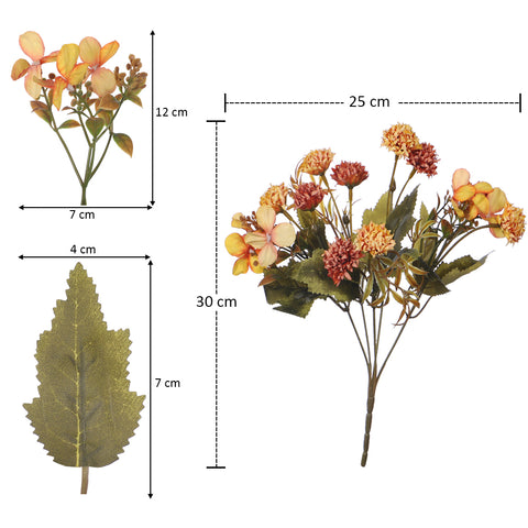 Faux Flowers Indoor Decor