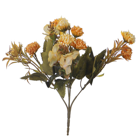 زهور حريرية اصطناعية صغيرة