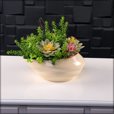 decorative ceramic pot