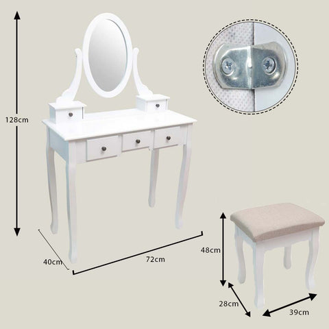 makeup table