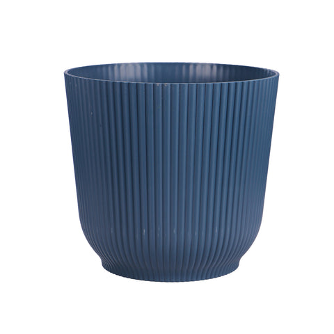 Modern Rib Design Plastic Pot
